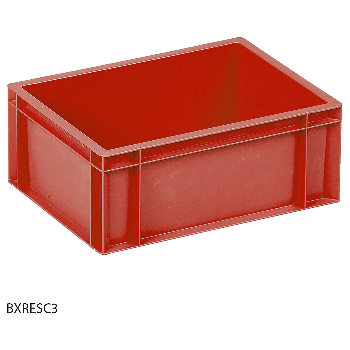 Red Euro Stacking Containers (Product illustration 5)-4