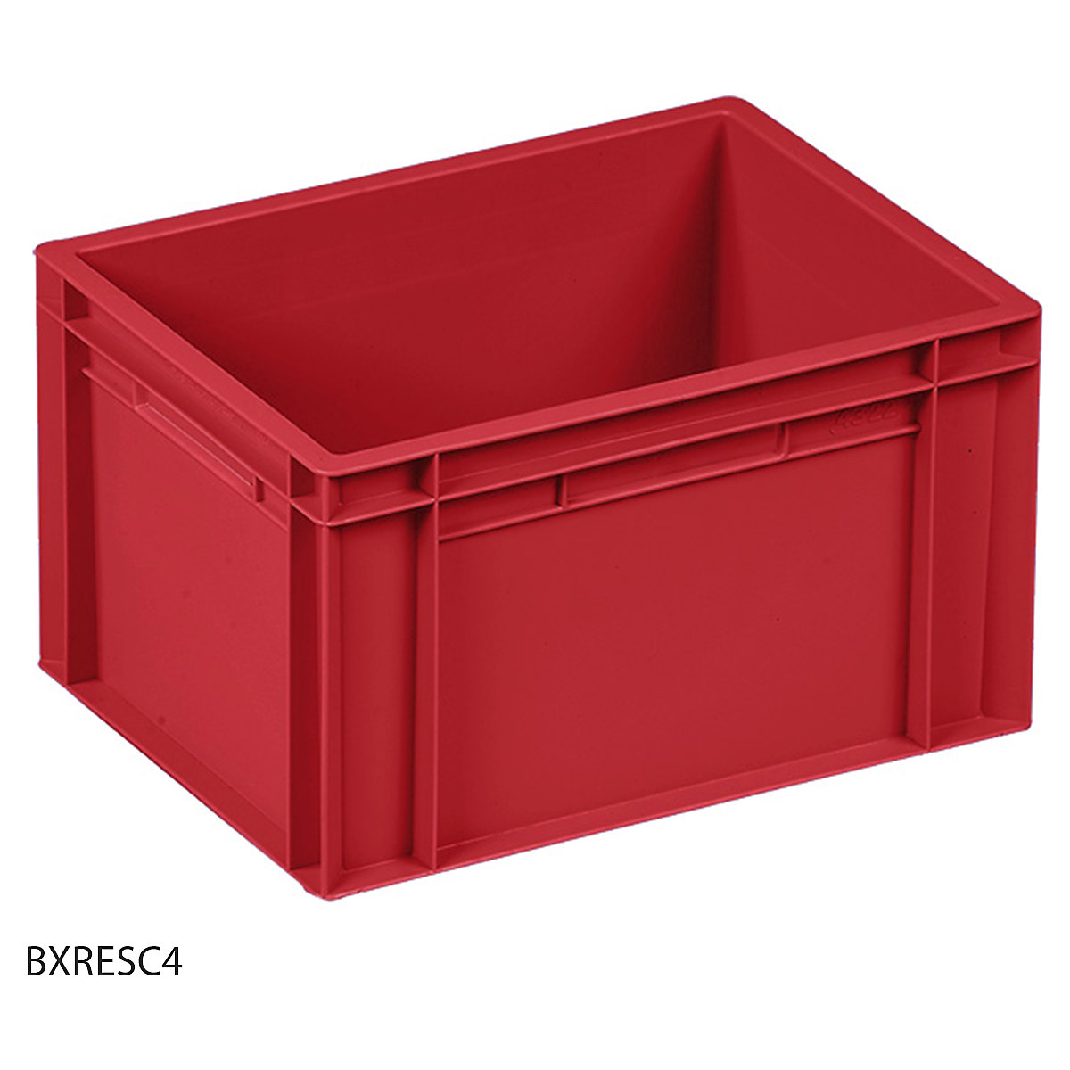 Red Euro Stacking Containers (Product illustration 6)-5
