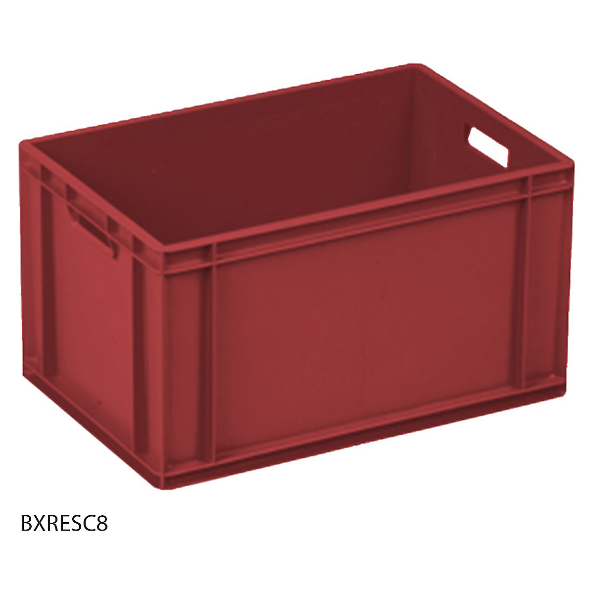Red Euro Stacking Containers (Product illustration 10)-9