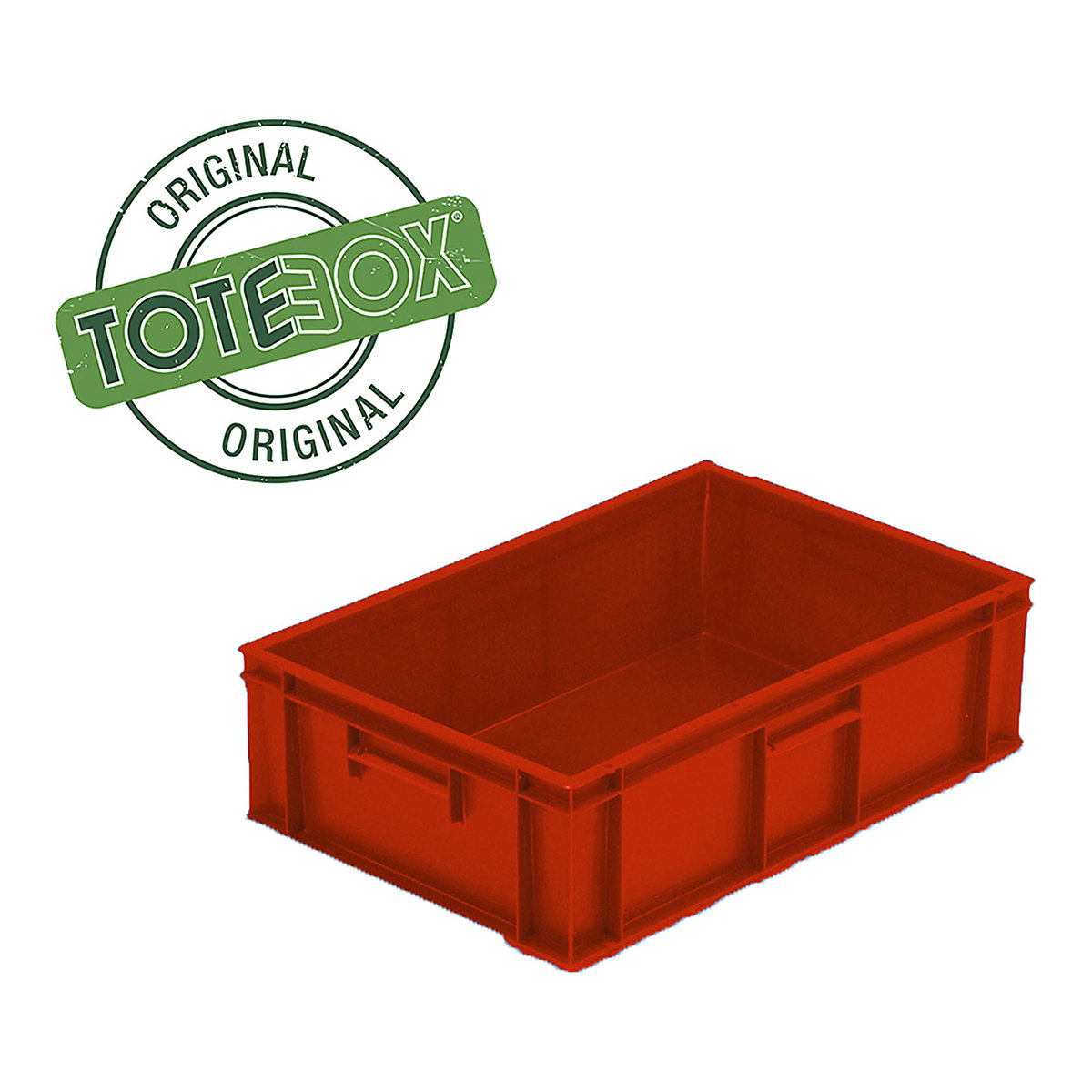 Red Euro Stacking Containers (Product illustration 2)-1