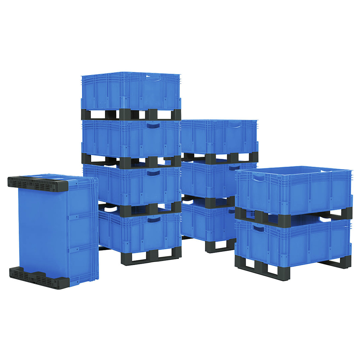XL Euro Stacking Containers with Skids