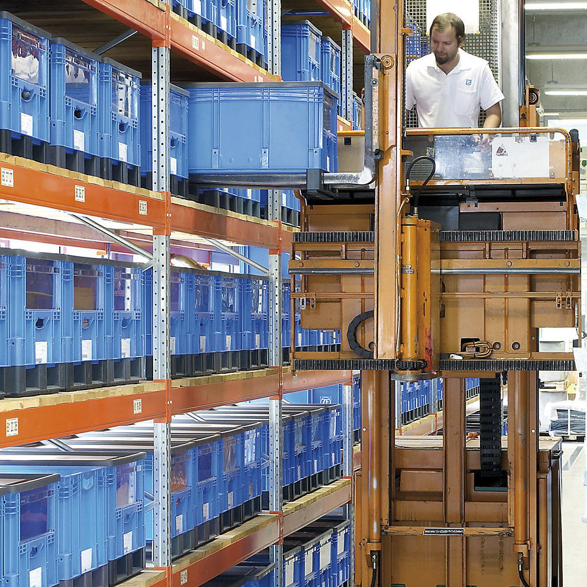 XL Open-Sided Euro Stacking Containers with Skids (Product illustration 4)-3