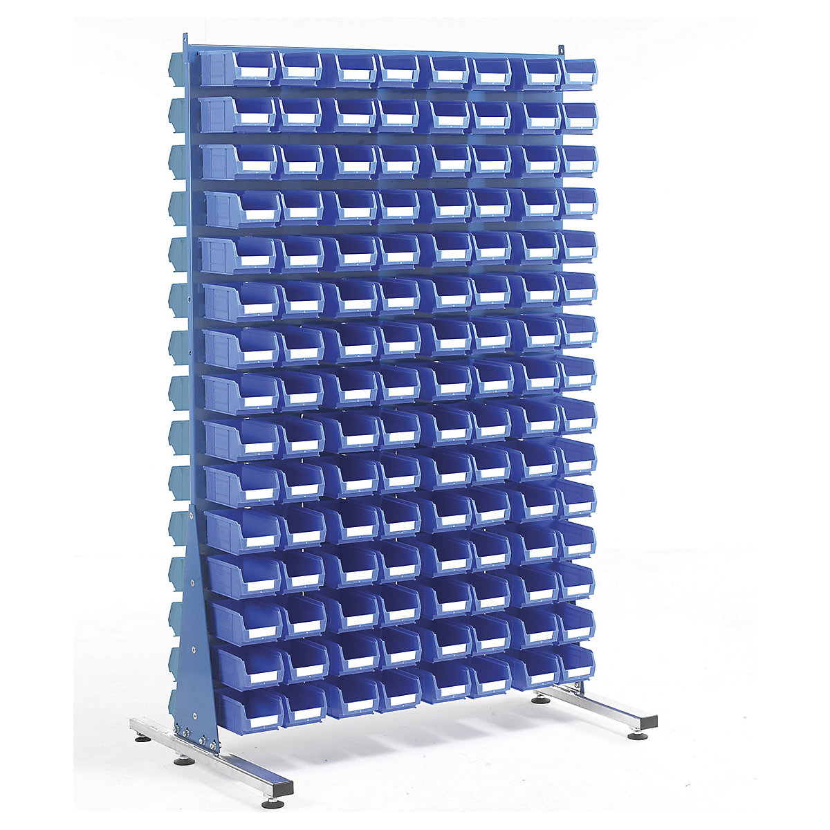 Topstore Louvred Panel Spacemaster Kits, Topstore Louvred Panel Spacemaster Kits, Topstore® Louvred Panel Spacemaster Kit | 1600h x 1000w x 750d mm | 720 Louvres | 800kg Capacity | 240x TC2 Blue-2