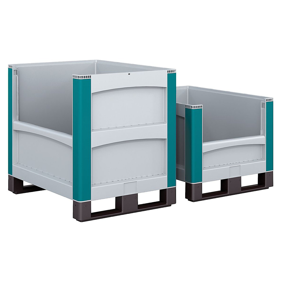 Euro Pallet Boxes | Pick Opening & Half-Drop Doors, Euro Pallet Boxes | Pick Opening & Half-Drop Doors, Euro Pallet Box | 720h w 800w w 600d mm | Pick Opening | Short Side | 223 Litre-0