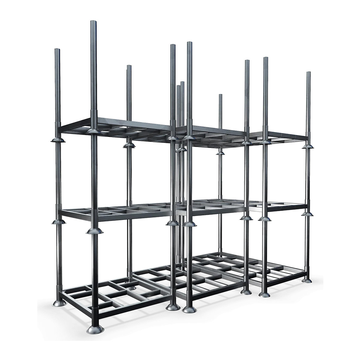 Heavy-Duty Galvanised Steel Post Pallet Stillages (Product illustration 7)-6