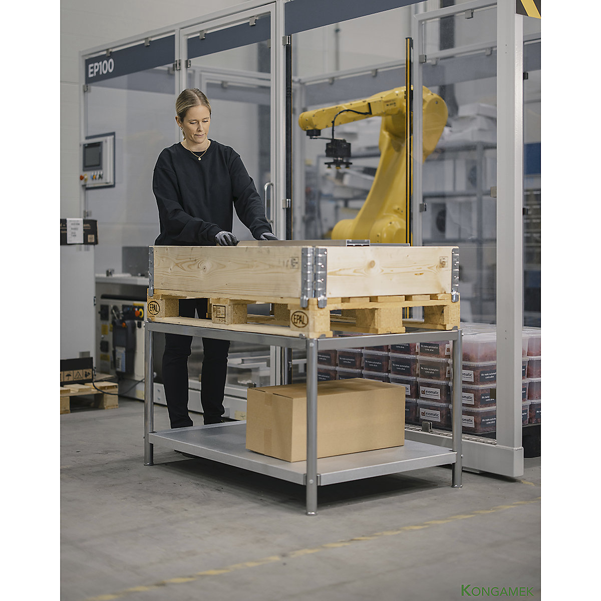 Kongamek Pallet Tables with Pallet Holder (Product illustration 6)-5