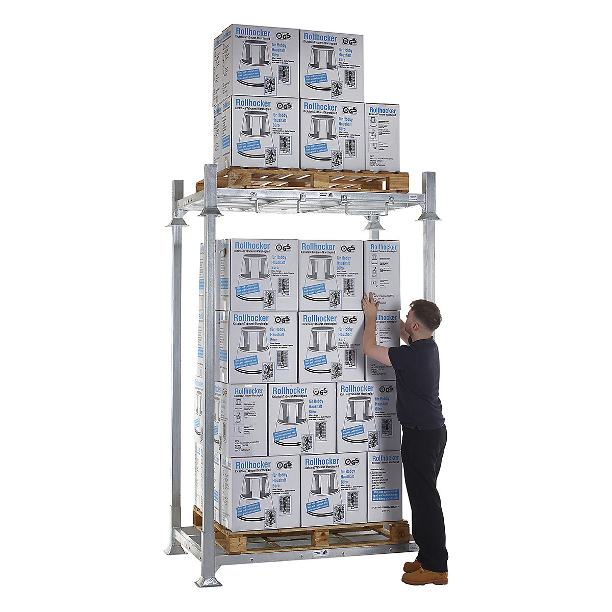 Mammoth Flexible Stillage Racking | 3 or 6 Unit Sets (Product illustration 4)-3