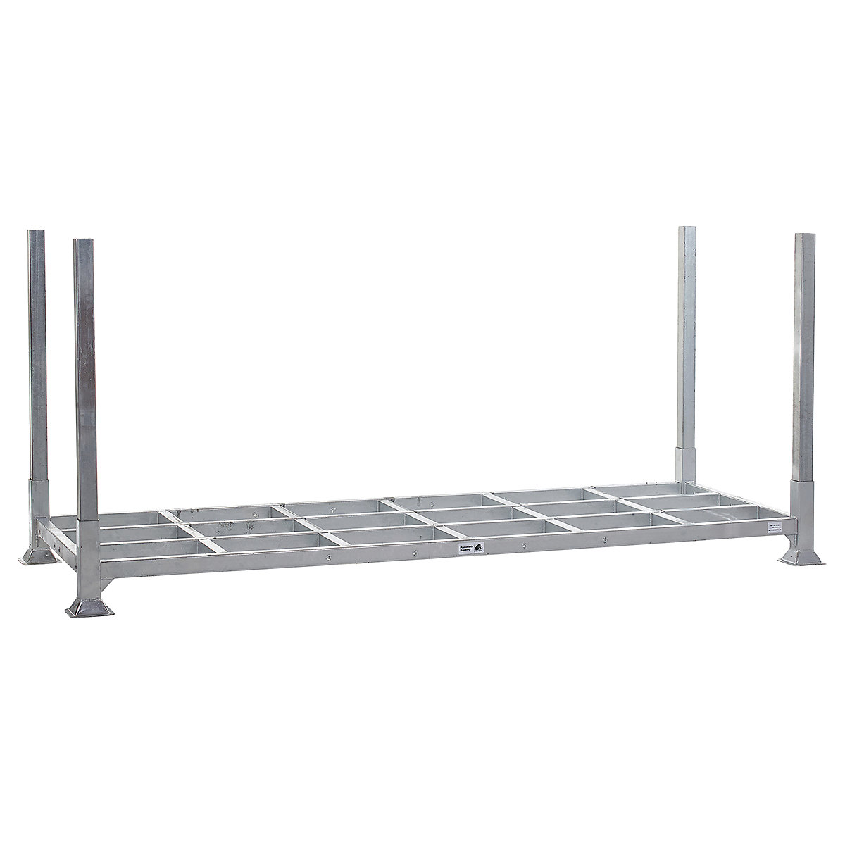 Mammoth Flexible Stillage Racking | 3 or 6 Unit Sets, Mammoth Flexible Stillage Racking | 3 or 6 Unit Sets, Mammoth Flexible Stillage Racking | 1247h x 2920w x 1120d mm | Galvanised Steel | 1500kg Per Level | 1200mm Post | Set of 3-2