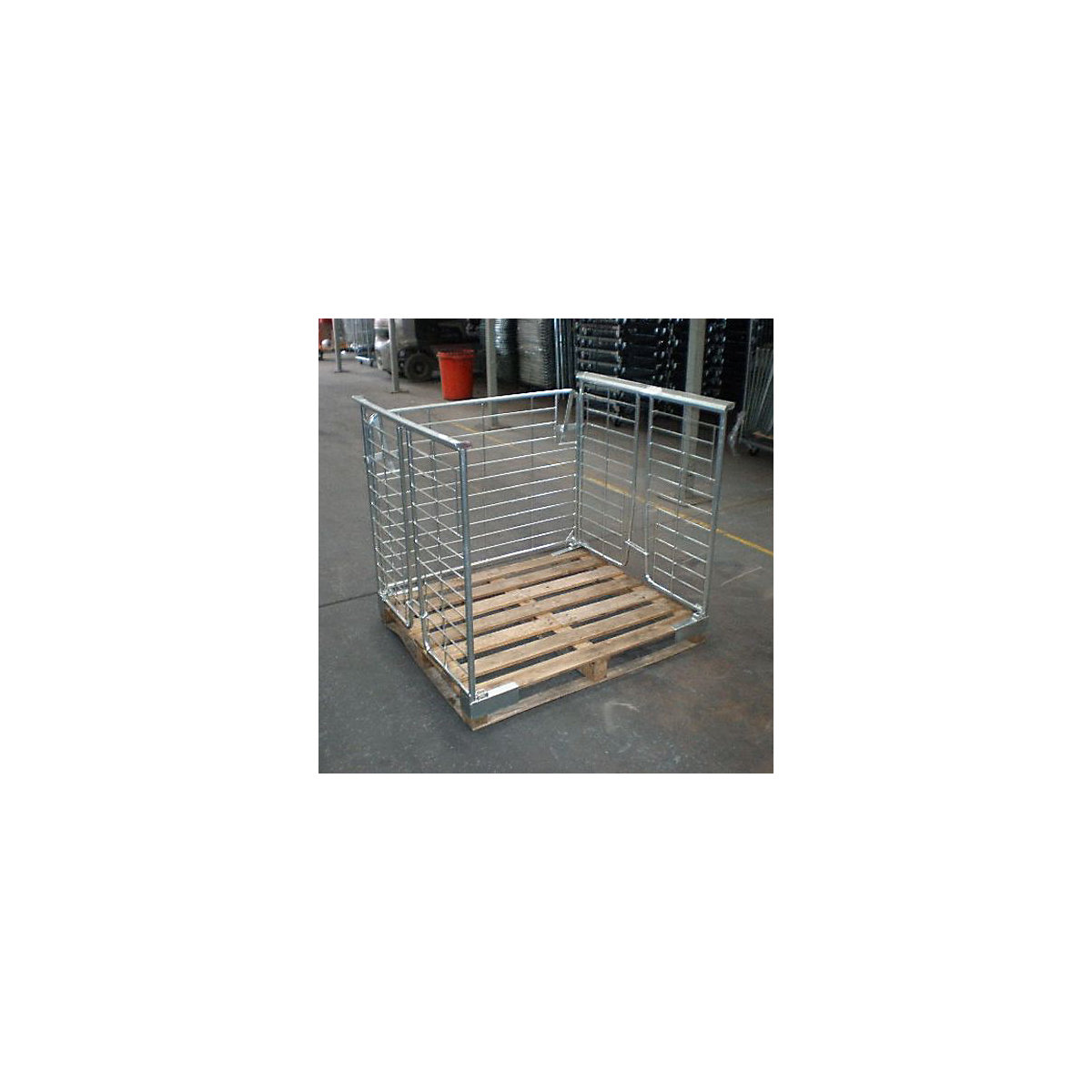 Stackable Pallet Cage With Gate (Product illustration 5)-4