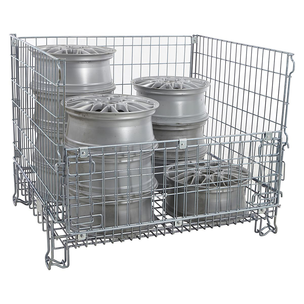 Standard Folding Pallet Cages (Product illustration 3)-2