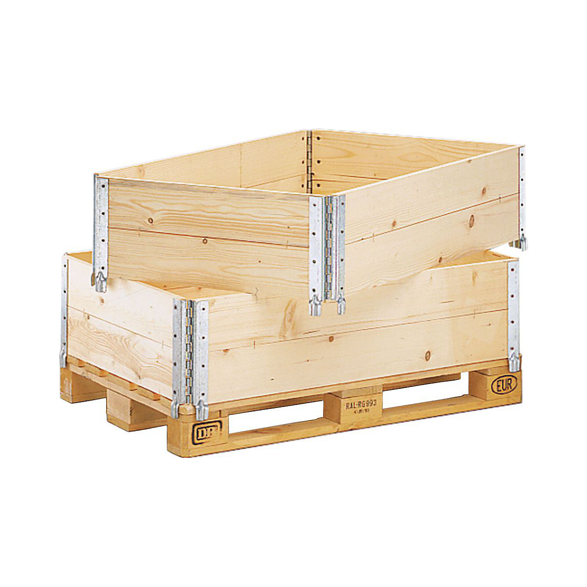 Wooden Pallet Collars for Euro Pallets (Product illustration 3)-2