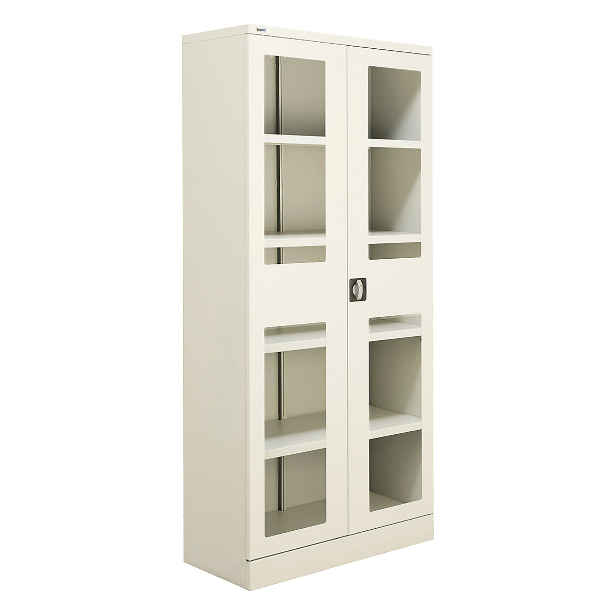 BiGDUG Essentials Steel Workplace Cupboards with Plastic Parts Bins