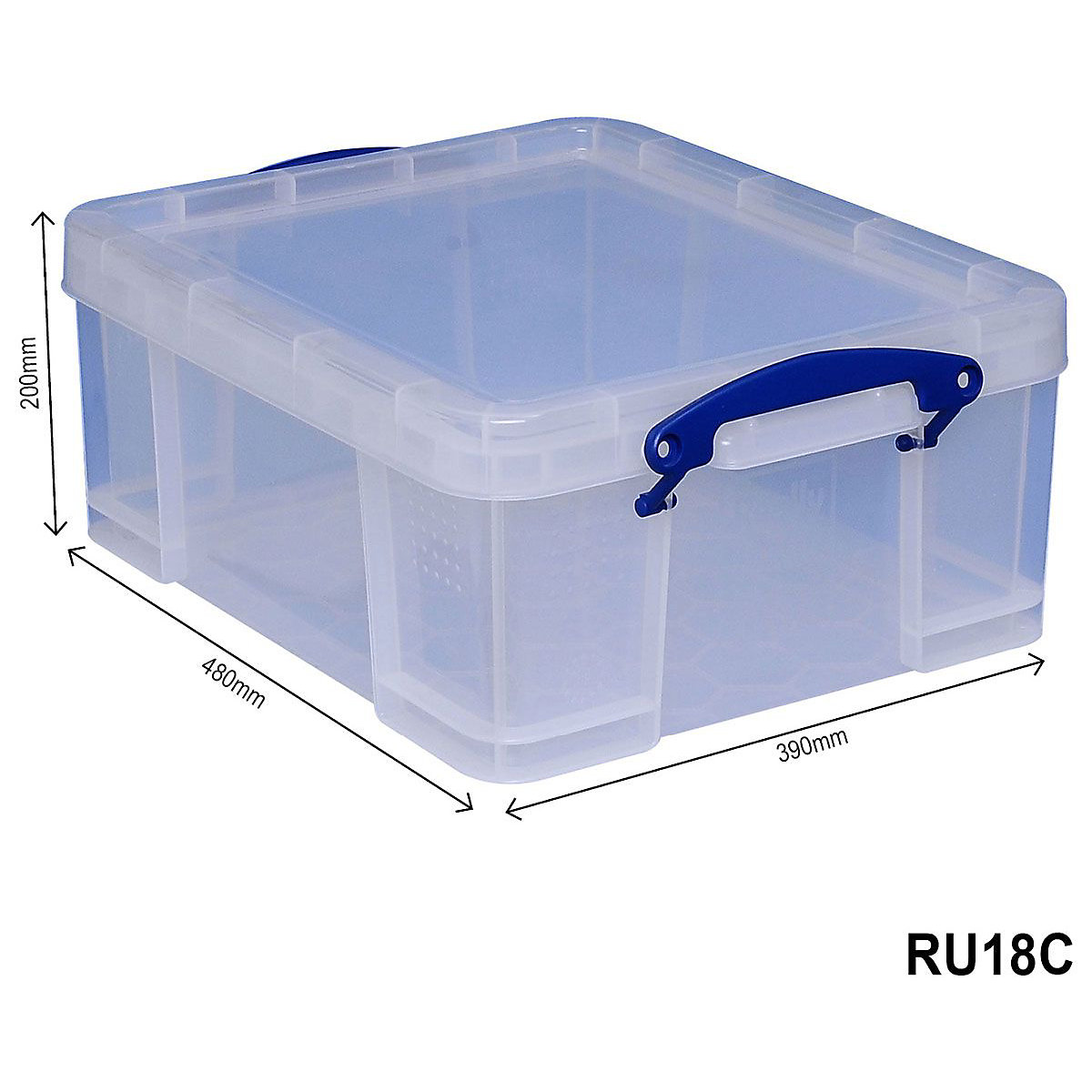 Really Useful Box | 18 Litre Capacity | Pack of 3 (Product illustration 2)-1