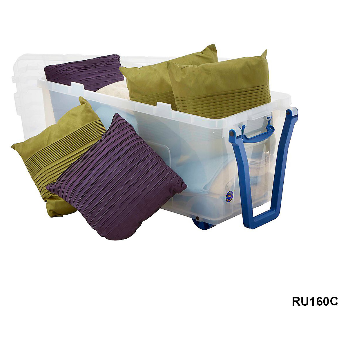 Really Useful Plastic Storage Trunk On Wheels (Product illustration 2)-1