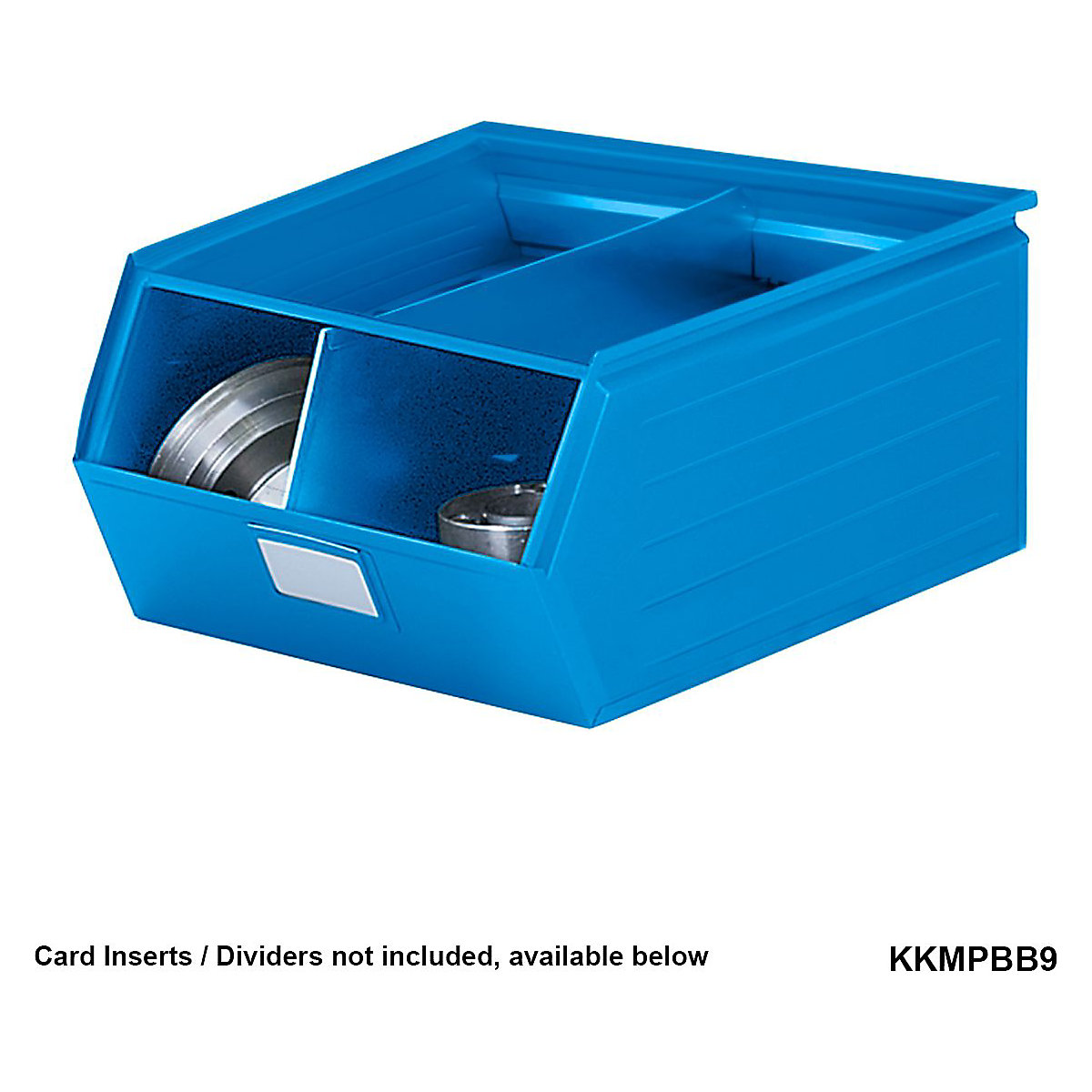 Metal Parts Bins with Blue Painted Finish (Product illustration 4)-3