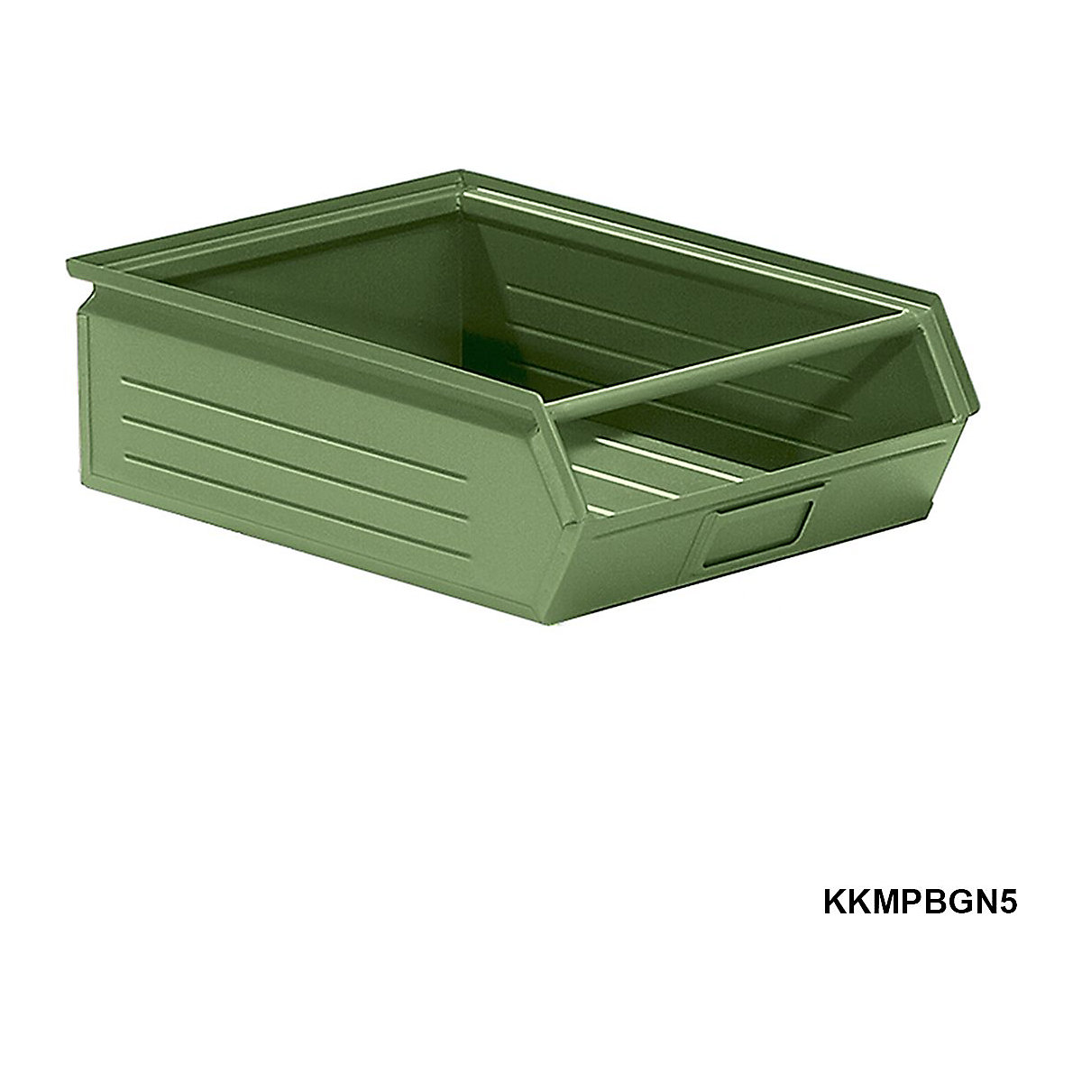 Metal Parts Bins with Green Painted Finish (Product illustration 2)-1