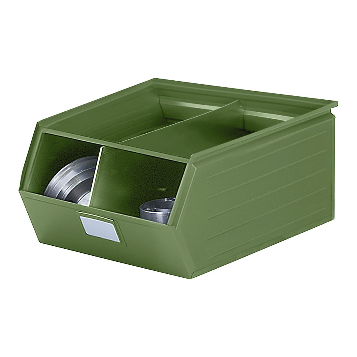 Metal Parts Bins with Green Painted Finish, Metal Parts Bins with Green Painted Finish, Metal Parts Bin | Green | 300h x 450w x 700d mm-0