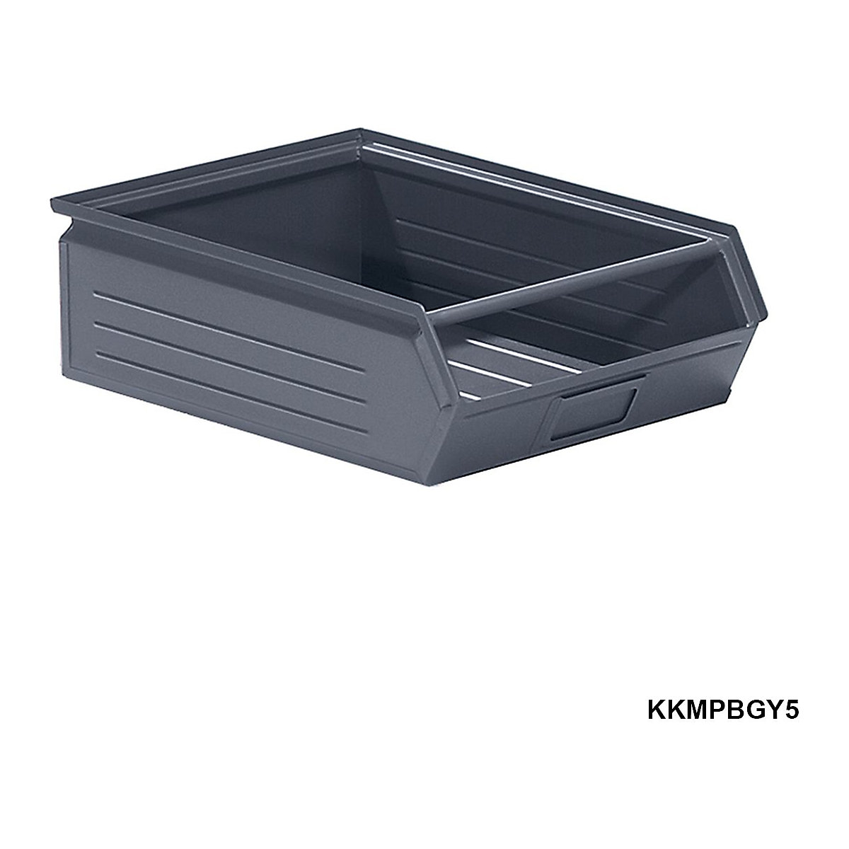 Metal Parts Bins with Grey Painted Finish (Product illustration 2)-1