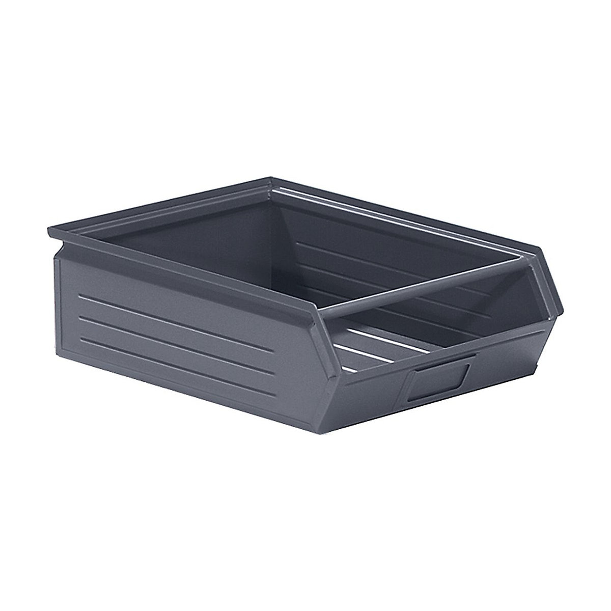 Metal Parts Bins with Grey Painted Finish, Metal Parts Bins with Grey Painted Finish, Metal Parts Bin | Grey | 145h x 310w x 504d mm-0