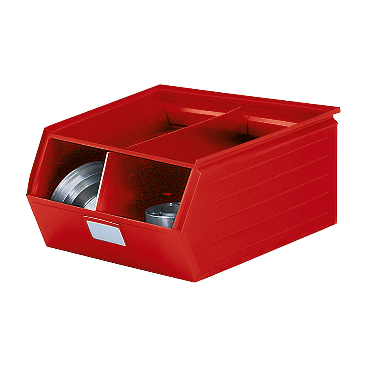 Metal Parts Bins with Red Painted Finish, Metal Parts Bins with Red Painted Finish, Metal Parts Bin | Red | 300h x 450w x 700d mm-0