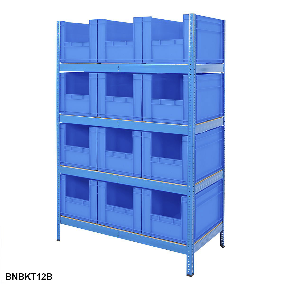 BiGDUG Essentials Euro Stacking Pick Bin Shelving Kits (Product illustration 4)-3
