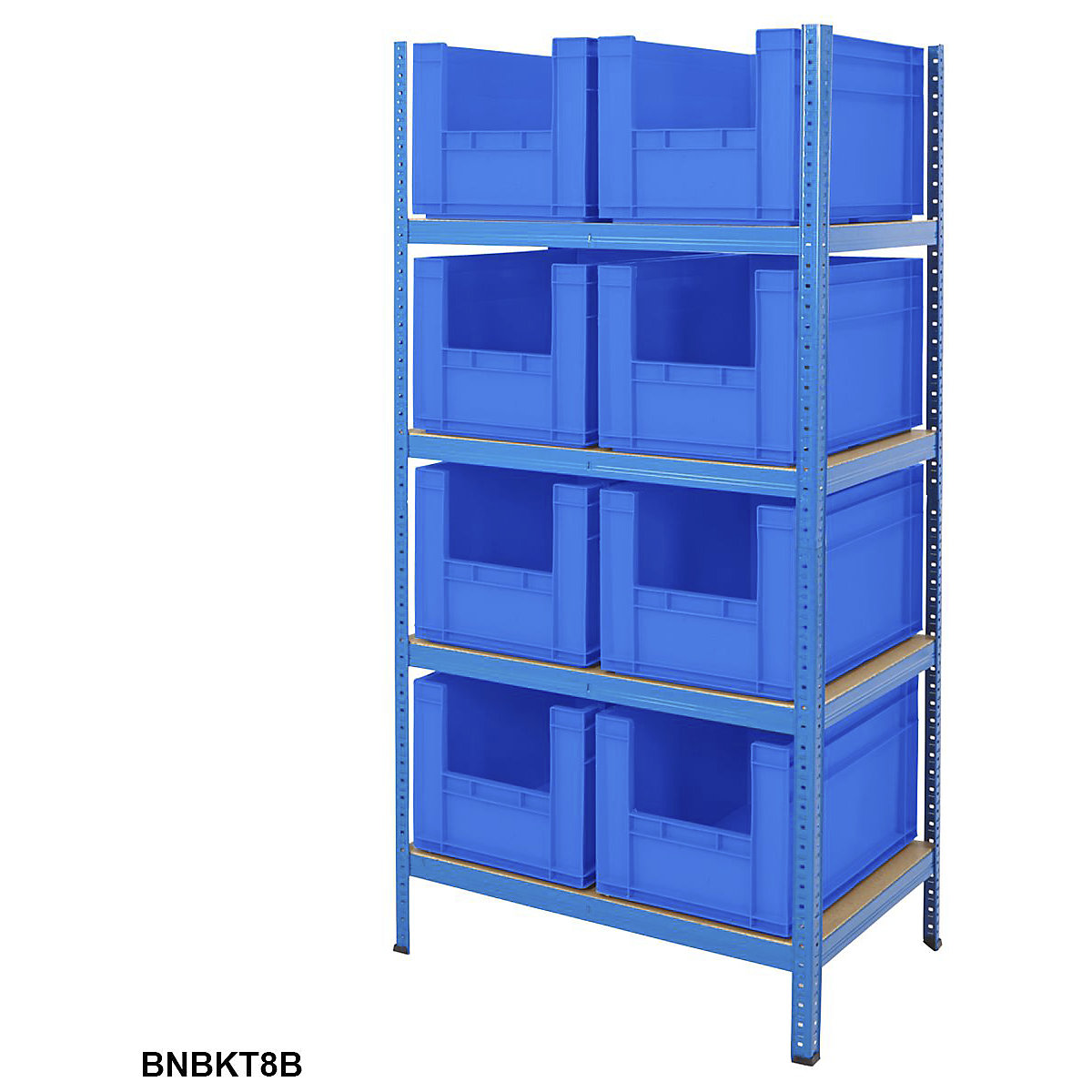BiGDUG Essentials Euro Stacking Pick Bin Shelving Kits (Product illustration 2)-1