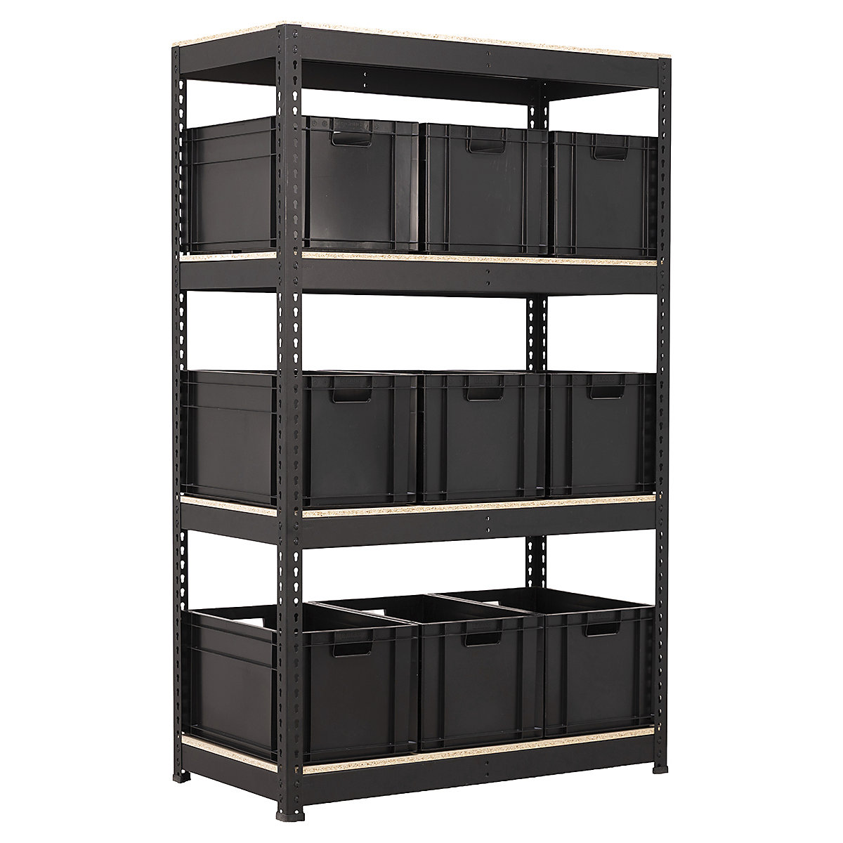 BiG400 Matt Black Racking Storage Kits | Euro & Wham Bam (Product illustration 4)-3