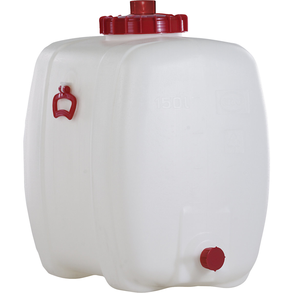 Compact tank, capacity 150 l, LxWxH 740 x 470 x 660 mm-0