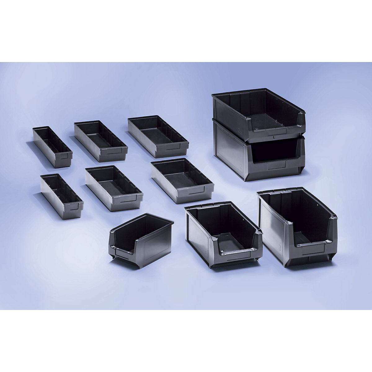 ESD open fronted storage bins – mauser (Product illustration 2)-1