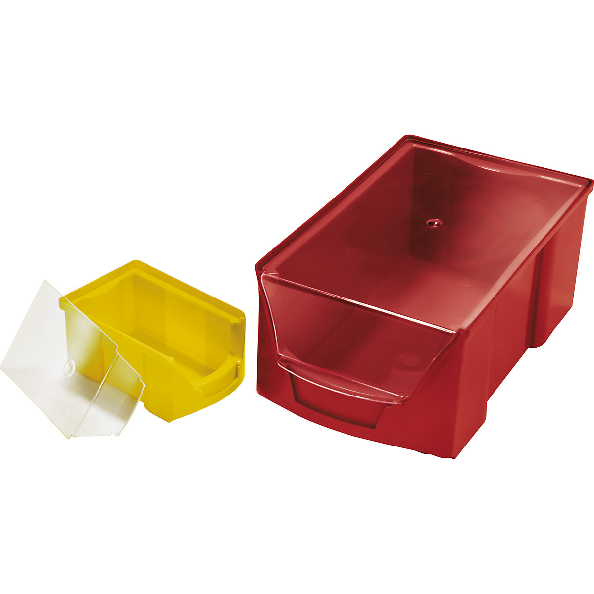 FUTURA open fronted storage bin made of polyethylene (Product illustration 3)-2
