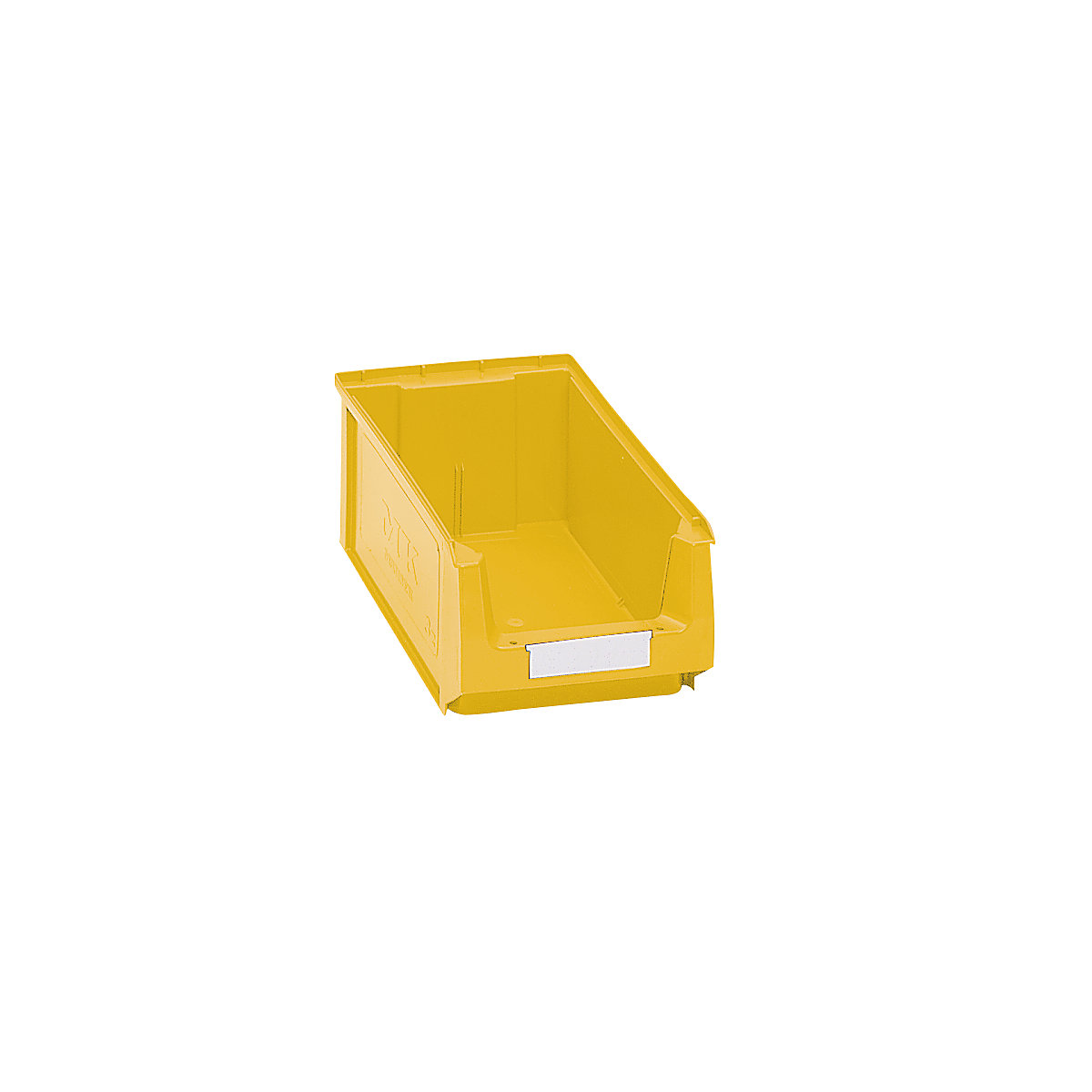 Open fronted storage bin made of polyethylene – mauser