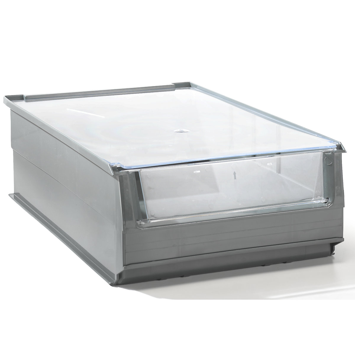 Open fronted storage bin made of recycled PE (Product illustration 2)-1