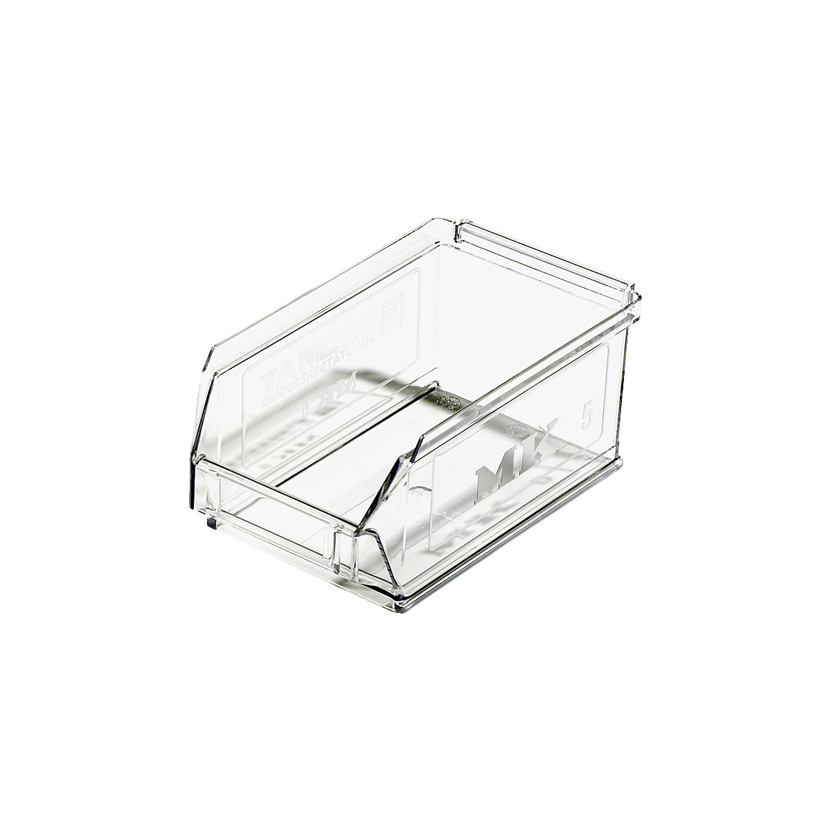 Open fronted storage bins made of SAN – mauser (Product illustration 2)-1