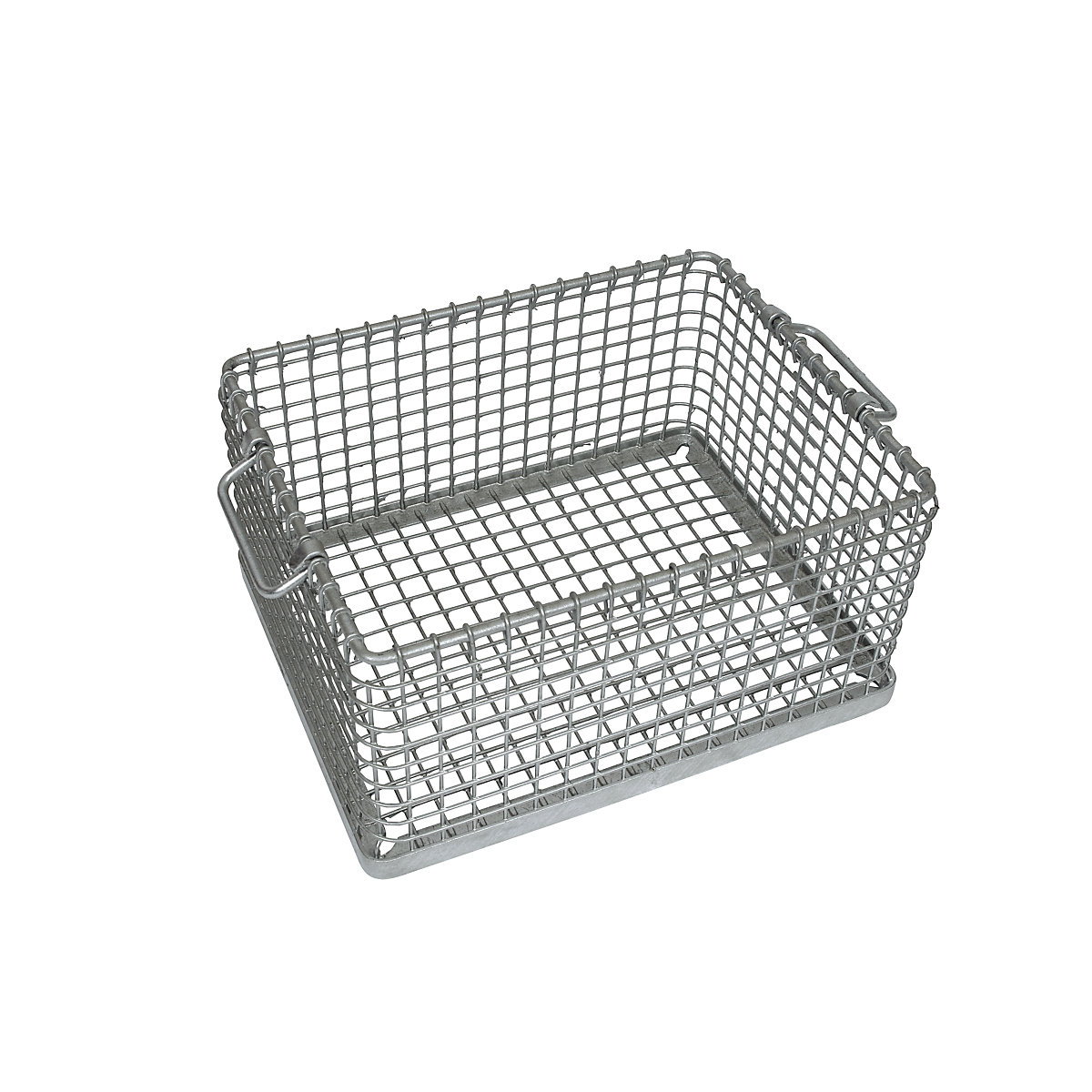Stacking basket for heavy items
