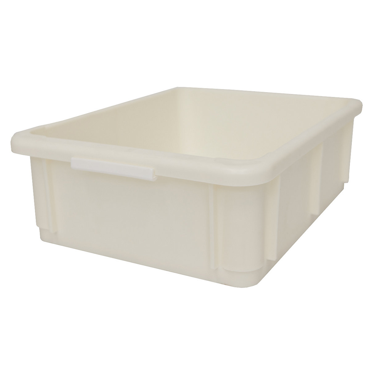 Stacking container made of polypropylene