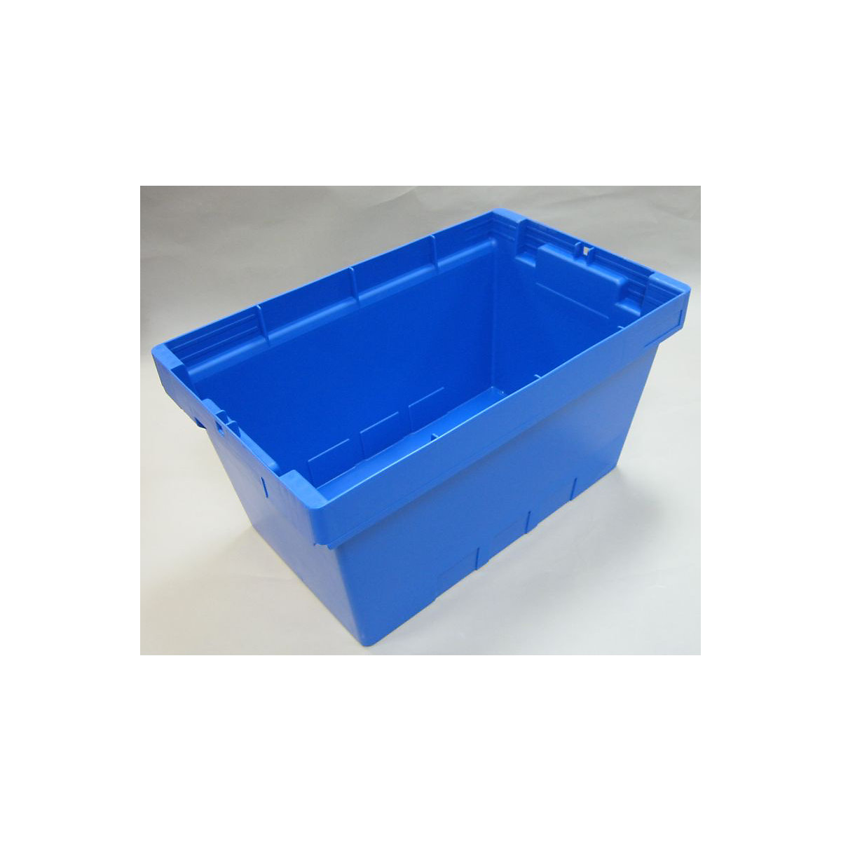 Transport container made of PP, capacity 30 l, pack of 3, blue-0