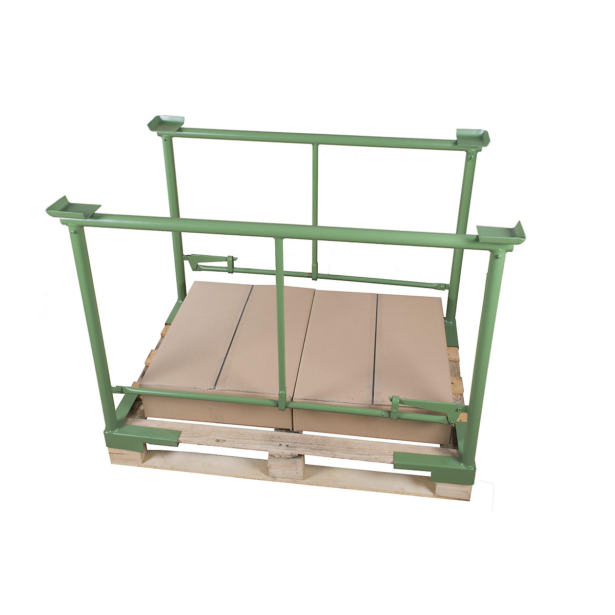 Estribo de sujeción apilable – ratioform, anchura del estribo 1200 mm, 1 par, altura útil 800 mm-0