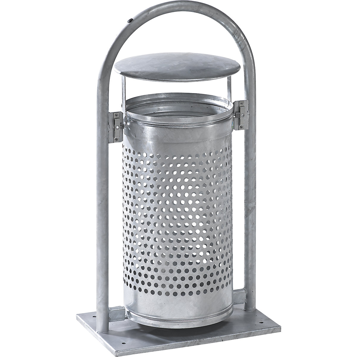 Vanjski spremnik za otpad, 65 l, nehrđajući čelik – VAR