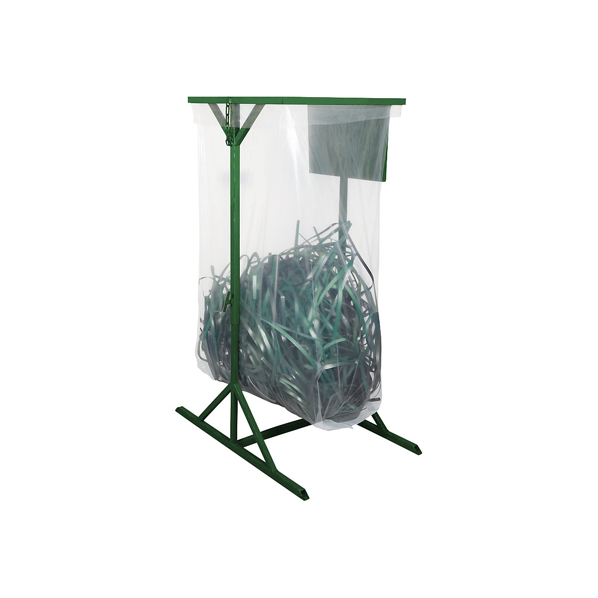 Sacs-poubelle de tri grande capacité, en PE basse densité, 1000 l, l x h 800 x 2200 mm, lot de 50, 90 µm, transparent-0