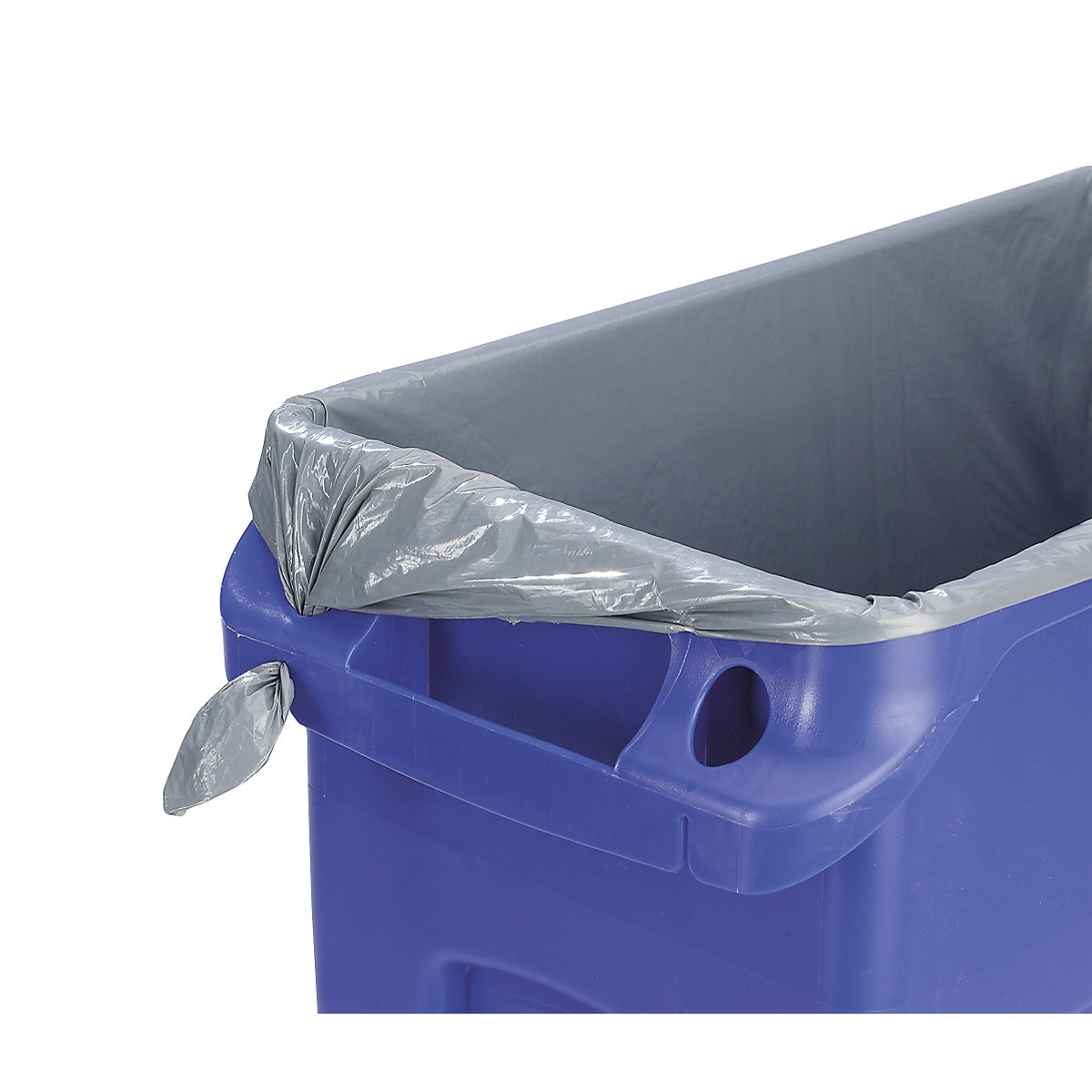 Standardní pytle na odpad, LDPE, objem 120 l, š x v 800 x 1000 mm, bal.j. 250 ks, tloušťka materiálu 40 µm, šedá