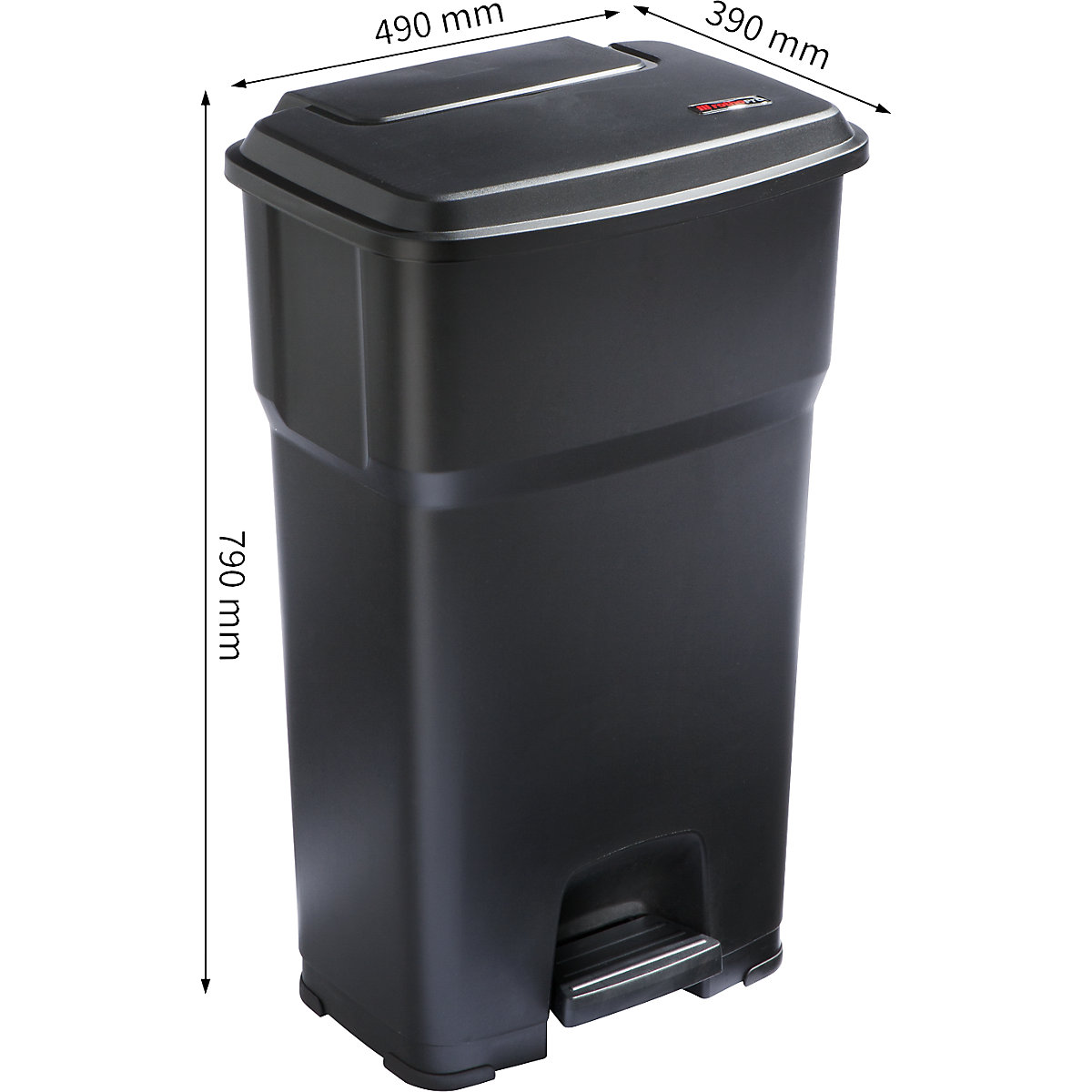 Pojemnik otwierany pedałem HERA – rothopro (Zdjęcie produktu 4)-3