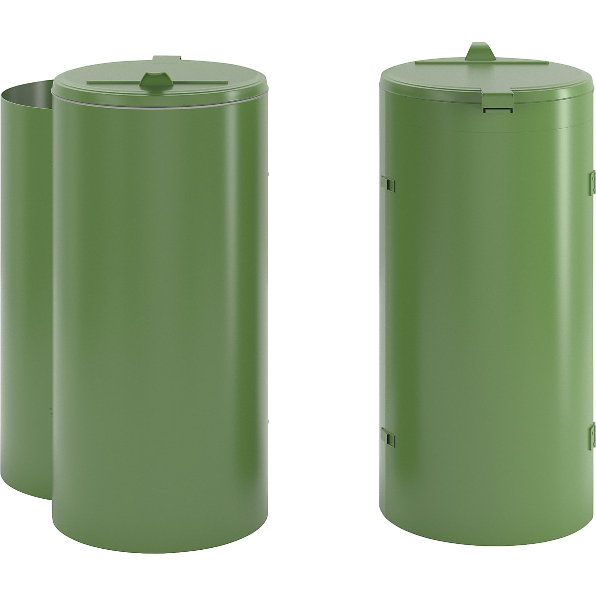 Pojemnik na odpady z blachy stalowej – VAR (Zdjęcie produktu 6)-5