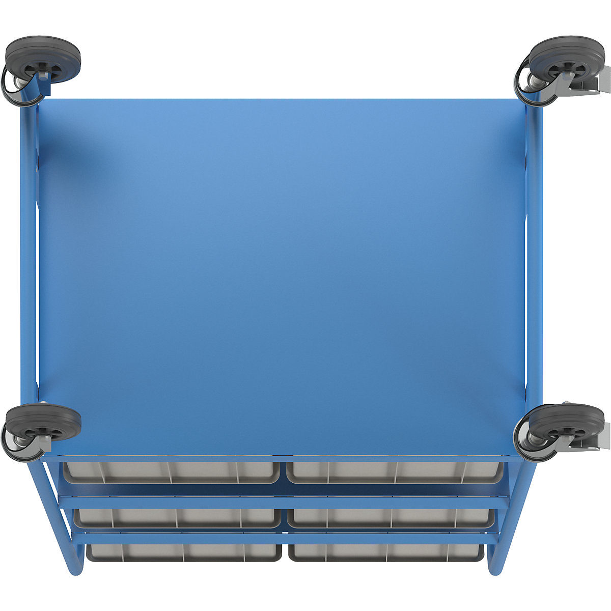 Euro-dobozos polcos kocsi – eurokraft pro (Termék képe 5)-4