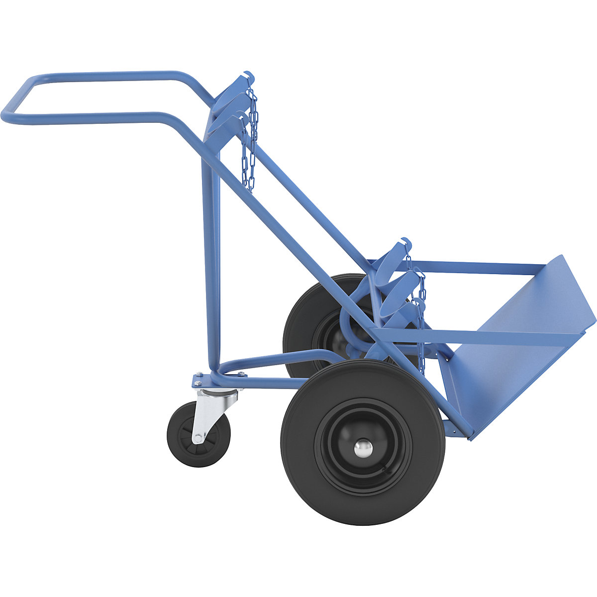 Acél- és gázpalackszállító molnárkocsi – eurokraft pro (Termék képe 4)-3