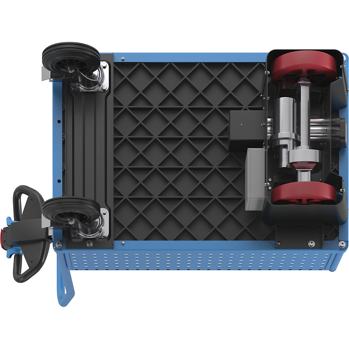 Platós kocsi elektromos meghajtással – eurokraft pro (Termék képe 6)-5