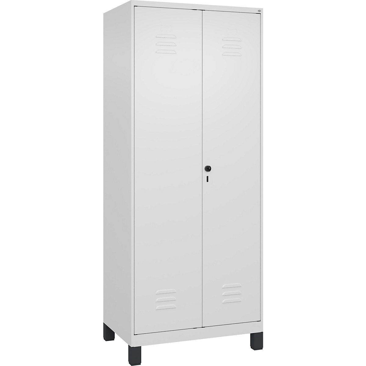 Szafka Classic PLUS na odzież prywatną i roboczą – C+P (Zdjęcie produktu 2)-1