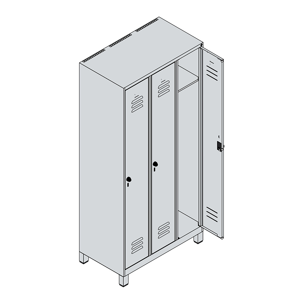 Szafka Classic PLUS – C+P (Zdjęcie produktu 3)-2