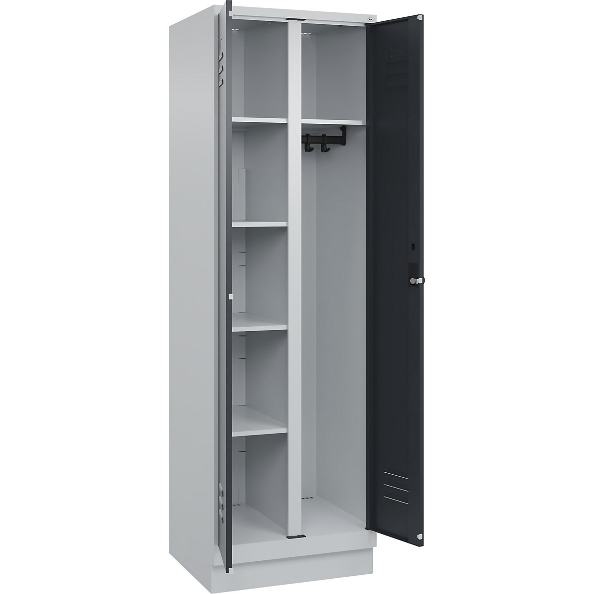 Szafka na przybory do sprzątania i środki czystości Classic PLUS – C+P (Zdjęcie produktu 6)-5