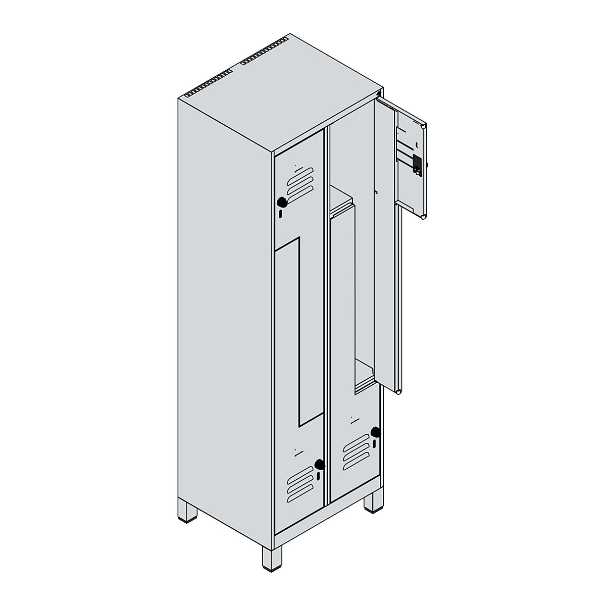 Szafka typu L Classic PLUS – C+P (Zdjęcie produktu 2)-1