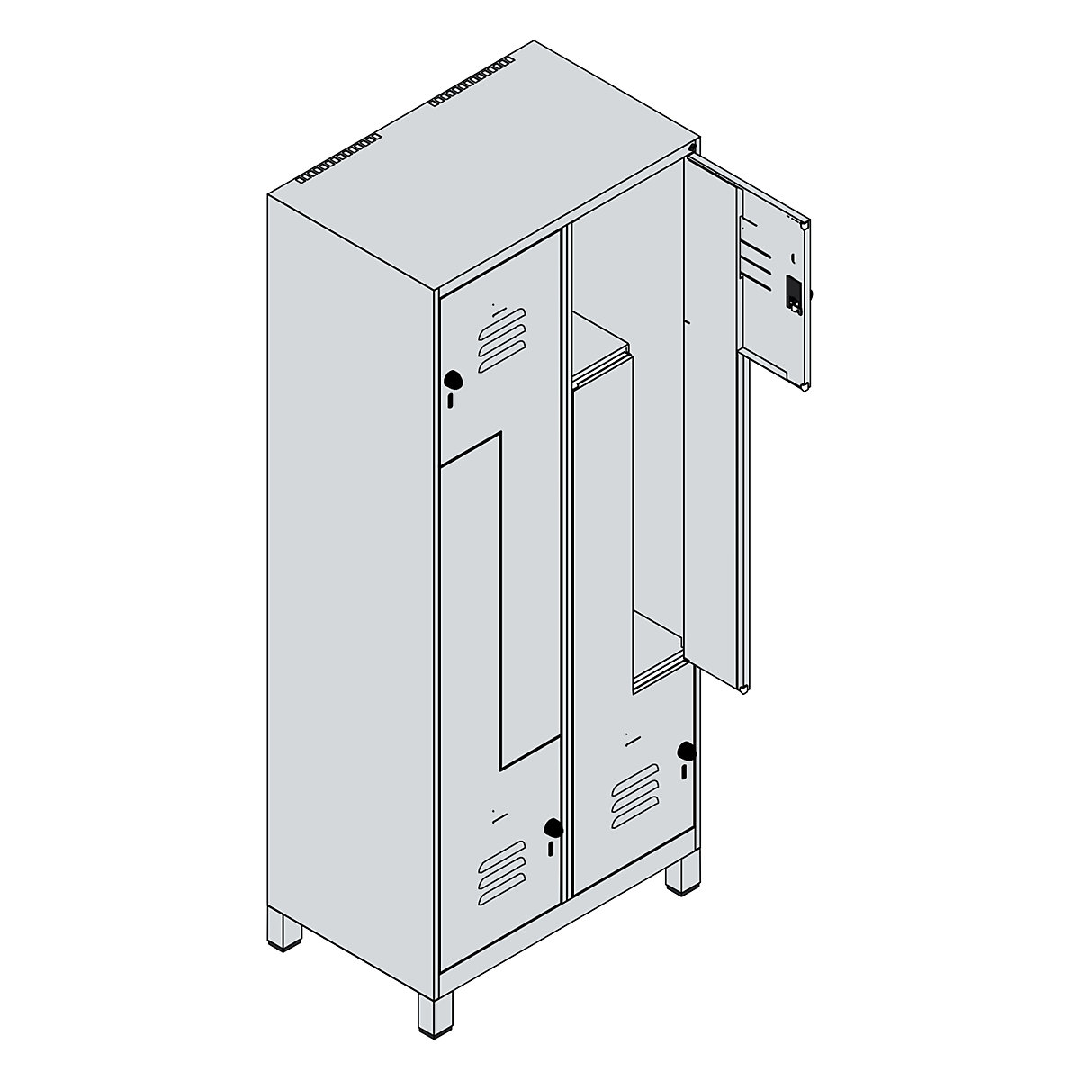Szafka typu L Classic PLUS – C+P (Zdjęcie produktu 3)-2